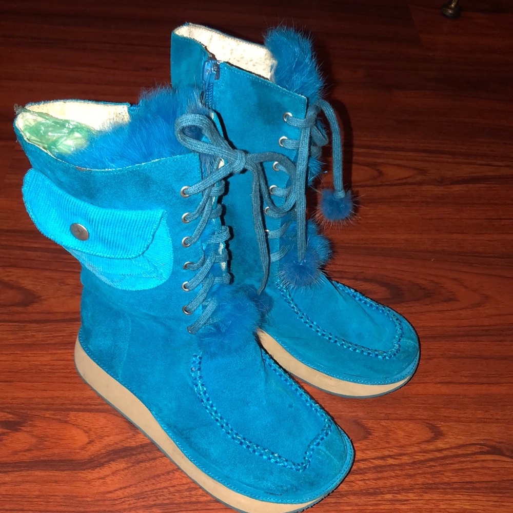 Little Laundry Kids Suede Cozette Boots